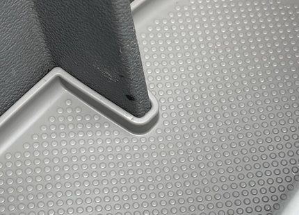 For VW T5/T5.1 Door Pocket Inserts Light Grey | Rubber Door Liners Driver & Double Passenger – Van-X