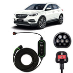 Type 2 to 3 Pin Charging Cable / 10M / 6amp – 12amp Adjustable (2.3kW)