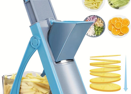 Vegetable Slicer Adjustable Veg Chopper with 4 Cutting Modes Kitchen Tool Dicer