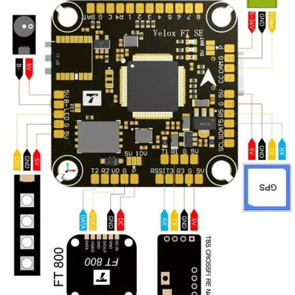 Tmotor Velox F7 SE Flight Controller