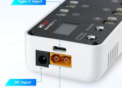 ViFly WhoopStor V3 6-Port 1S Battery Charger and Discharger - LiHV/LiPo