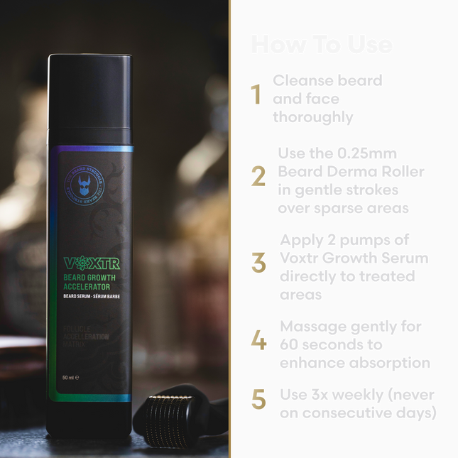 Voxtr Beard Accelerator Serum
