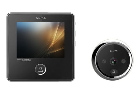 SNDD2 3.0 inch Screen 1.0MP Security Camera Digital Peephole Door Viewer, Support Infrared Night Vision, SNDD2