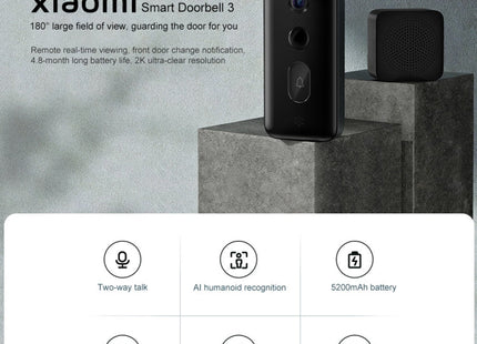 Original Xiaomi Smart Doorbell 3