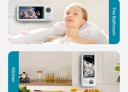 Waterproof Bluetooth Box Shower Speaker 360° Rotation