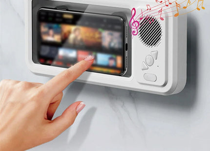 Waterproof Bluetooth Box Shower Speaker 360° Rotation