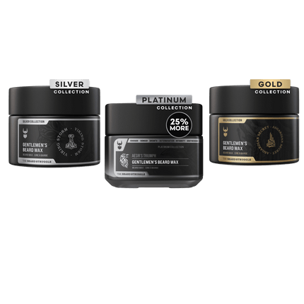 Clear Mustache Wax for a Natural Hold