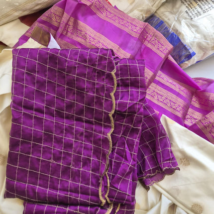 Onam Meghama Kerala Half Saree Set