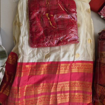 Onam Manjari Kerala Half Saree Set
