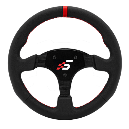 Simagic Round 330mm Steering Wheel - Leather (P-330R)