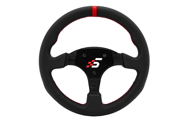 Simagic Round 330mm Steering Wheel - Leather (P-330R)
