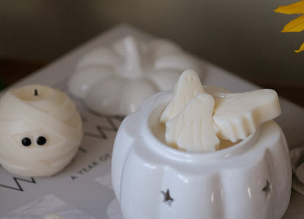 Pumpkin Wax Melt Burner - White