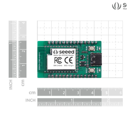 Wio RP2040 mini Dev Board (Onboard WiFi) [SL4]