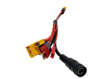 XT60 to XT60 XT30 DC5.5 T-Plug Charger Adapter Cable