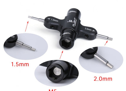 Quad Prop Wrench Tool w/ One Way Bearing