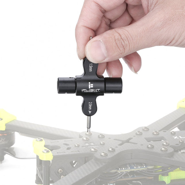 Quad Prop Wrench Tool w/ One Way Bearing
