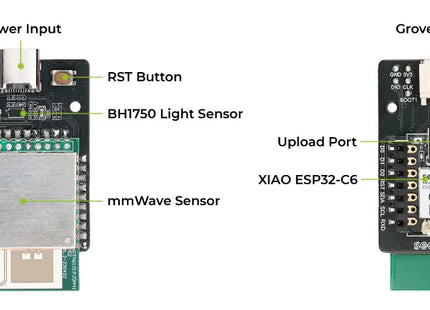 XIAO 60GHz mm Wave Human Breathing and Heartbeat Sensor