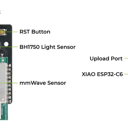 XIAO 60GHz mm Wave Human Breathing and Heartbeat Sensor