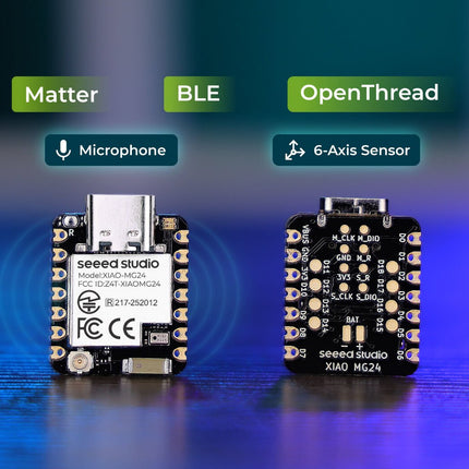 XIAO MG24 Sense Ultra-low-power Wireless Development Board