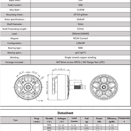 iFlight XING2 2809 CineLifter Motor