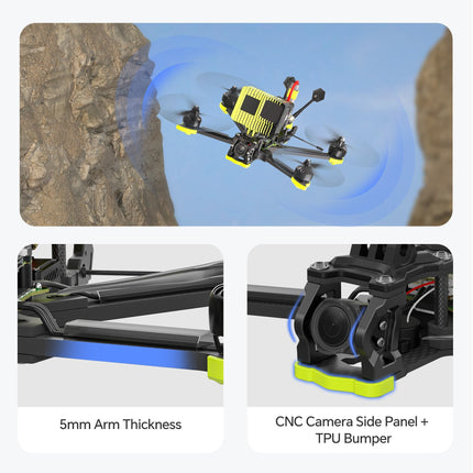 iFlight Nazgul XL5 ECO 6S Freestyle FPV Quadcopter (Analog)