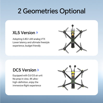 iFlight Nazgul XL5 ECO 6S Freestyle FPV Quadcopter (Analog)