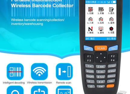 NEWSCAN NS6606T Two-dimensional Image Wireless Barcode Scanner Collector, NS6606T