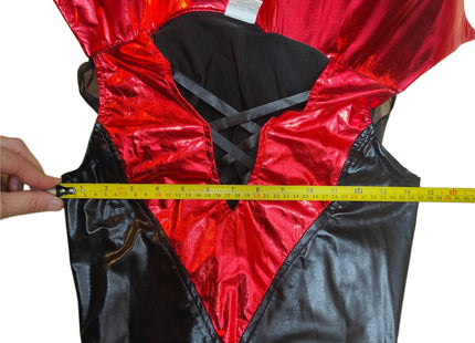 Ladies Vampire Costume Deluxe Halloween Fancy Dress Party Outfit Forever Young