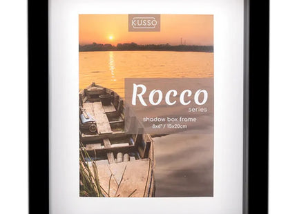 Kenro Rocco Shadow Box 10x8 Photo Frame - Black
