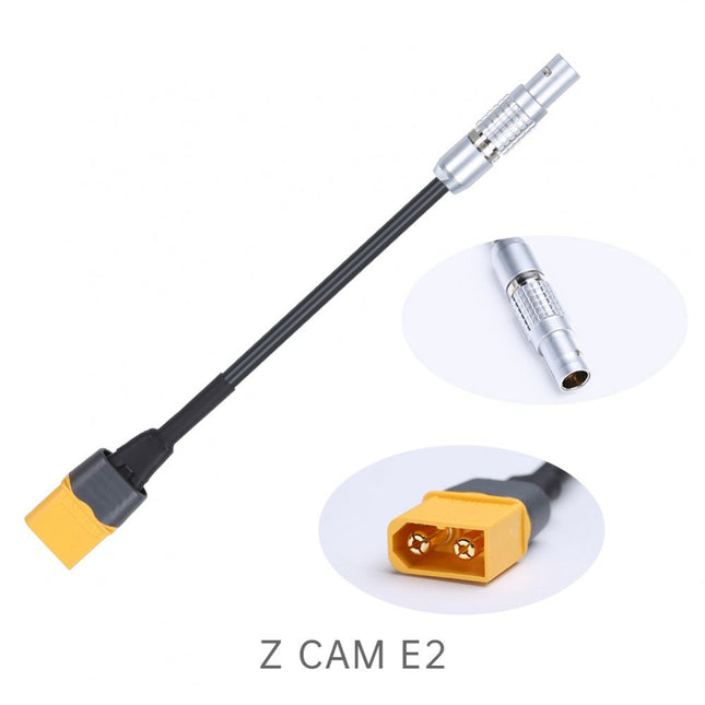 XT60H-Male Power Cable for Z CAM E2 / E2-M4