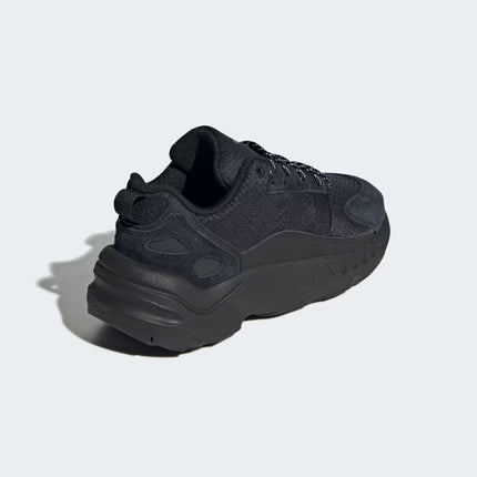 Adidas ZX 22 Boost Trainers Black Unisex Sneakers Size UK 5.5 EU 38.5