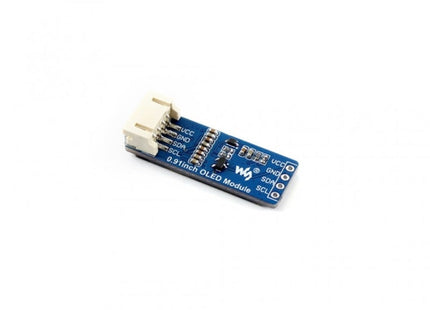 Waveshare 0.91 inch OLED Display Module, 128x32 Pixels, I2C Interface, 14657