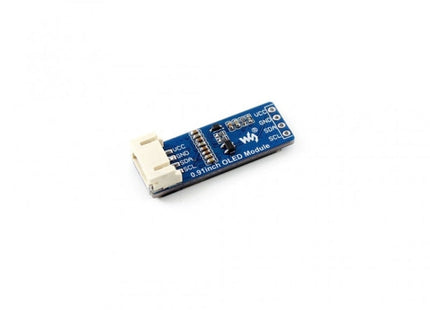 Waveshare 0.91 inch OLED Display Module, 128x32 Pixels, I2C Interface, 14657