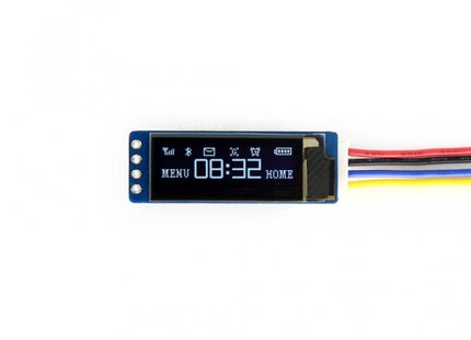 Waveshare 0.91 inch OLED Display Module, 128x32 Pixels, I2C Interface, 14657