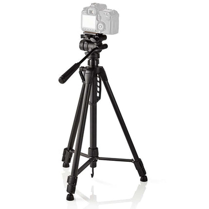 Nedis 3 Section 1.65m Tripod with 3-way Friction Pan & Tilt Head