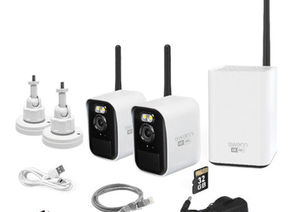 Swann MaxRanger4K Mini Long-Range Wireless Security System