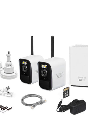 Swann MaxRanger4K Mini Long-Range Wireless Security System
