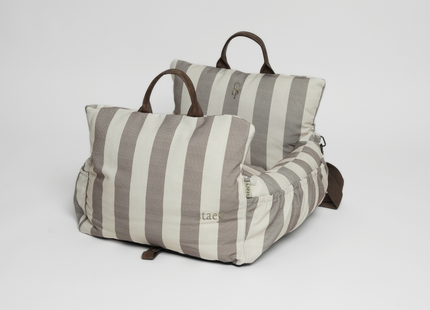 Lara Dog Striped Car Seat