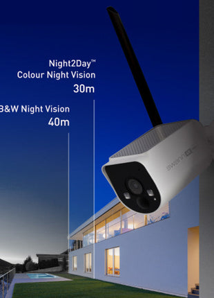 Swann MaxRanger4K Solar Long Distance Wireless Security System