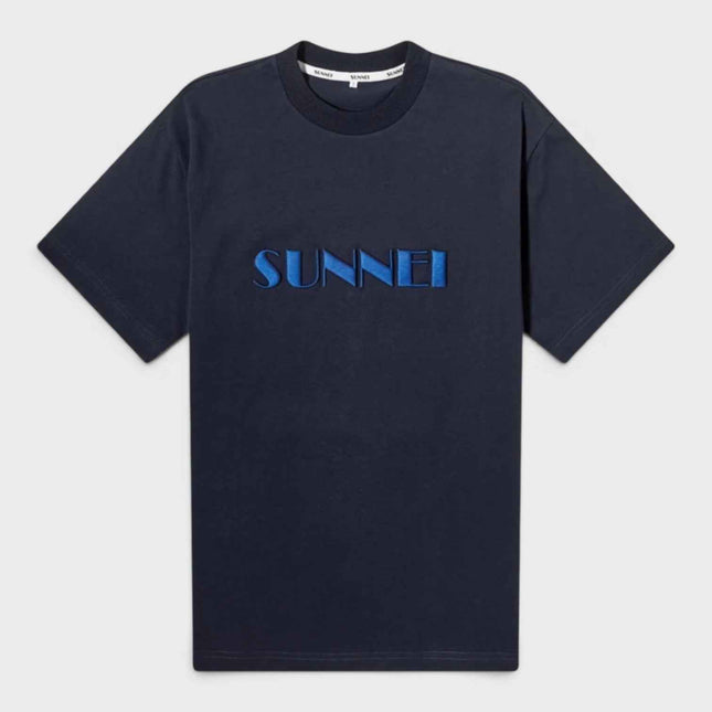 Classic T-Shirt Big Logo Blue