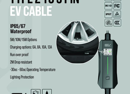 Mercedes EQS EV Charging Cable