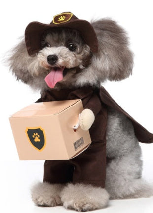 Cosplay Pet Supplies Standing Outfit Funny Dog Clothes Upright Outfit Halloween Christmas Dress Up Pet Outfit