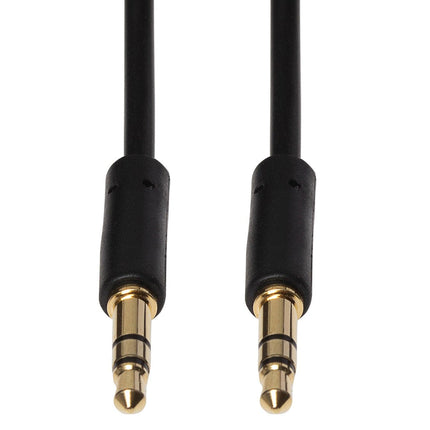 Maplin 3.5mm Aux Stereo 3-Pole Jack Plug to 3.5mm 3-Pole Jack Plug Cable - Black, 3m