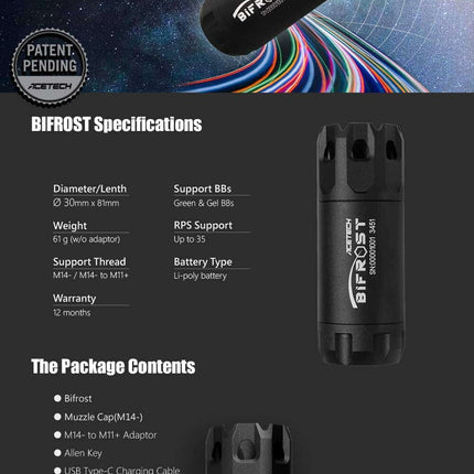 Acetech Bifrost Tracer Unit - Titanium