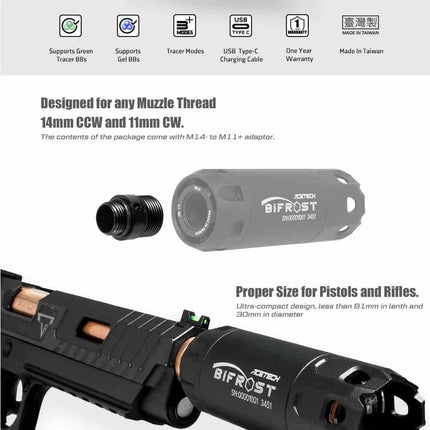 Acetech Bifrost Tracer Unit - Titanium