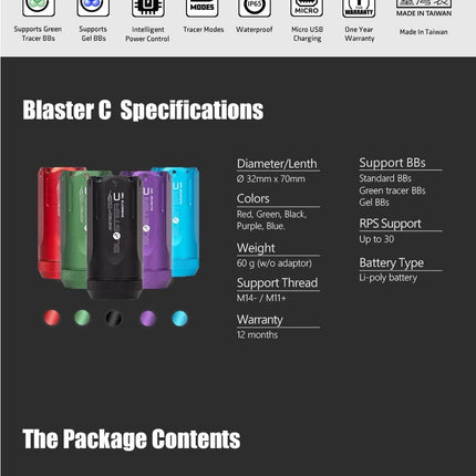 Acetech Blaster C Tracer Unit