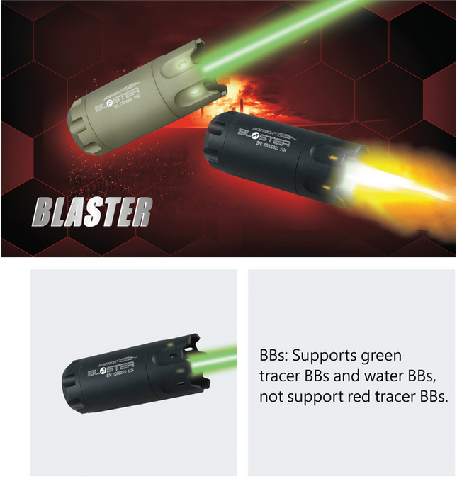 Acetech Blaster Tracer Unit (Black)