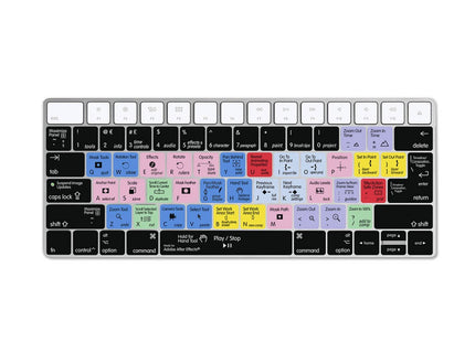 Adobe After Effects Keyboard Covers for MacBook and iMac