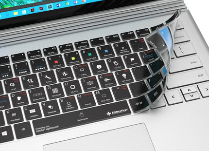 Adobe Lightroom Keyboard Covers for Microsoft Surface Line