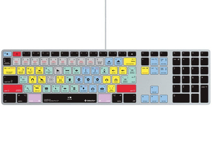 Adobe Premiere Keyboard Covers for MacBook and iMac